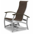 Textured Silver Mocha Patio Chair B58630