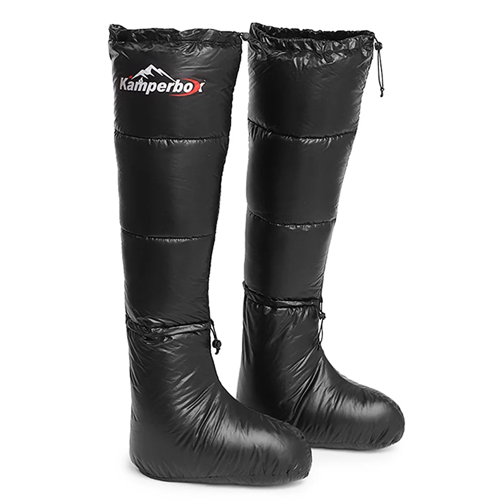 Winter Down Booties Socks with Adjustable Drawstring Z553