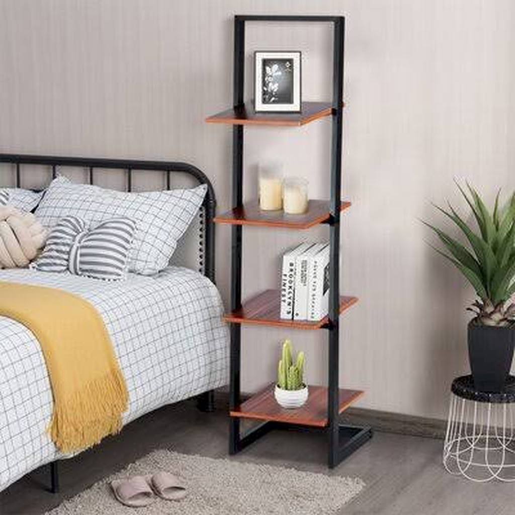 Steel Ladder Bookcase V574