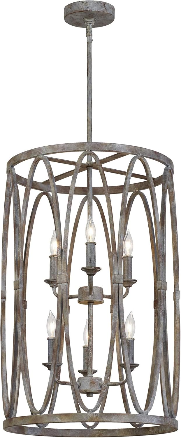 5-Light Outdoor Candle Chandelier U194081