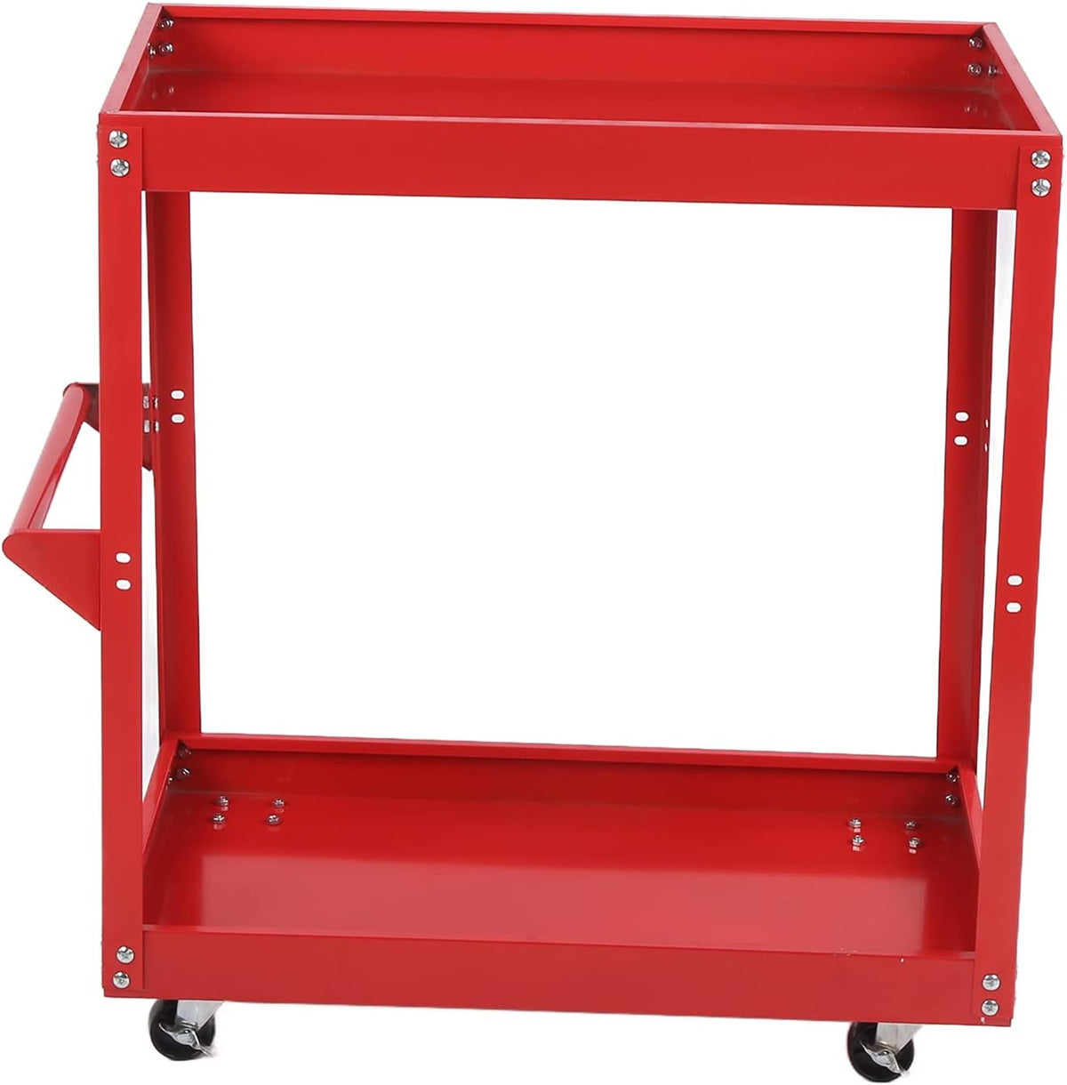 Utility Cart 2-Tray Rolling Storage Trolley C742850