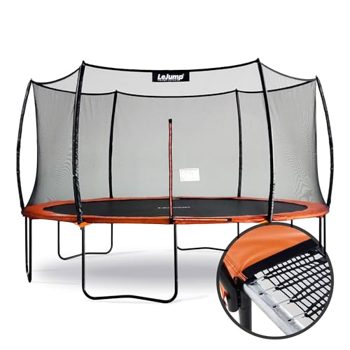 14FT 12FT 10FT Non-Spring Trampoline with Enclosure Net D7604