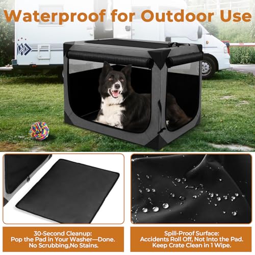 Collapsible Soft Travel Dog Crate J67134