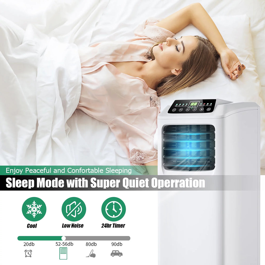 5500 BTU 3-in-1 Portable Air Conditioner with Dehumidifier and Window Kit N22186