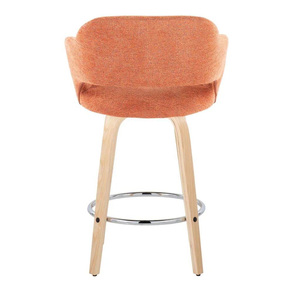 26" Fixed-Height Counter Stool Set of 2 F428