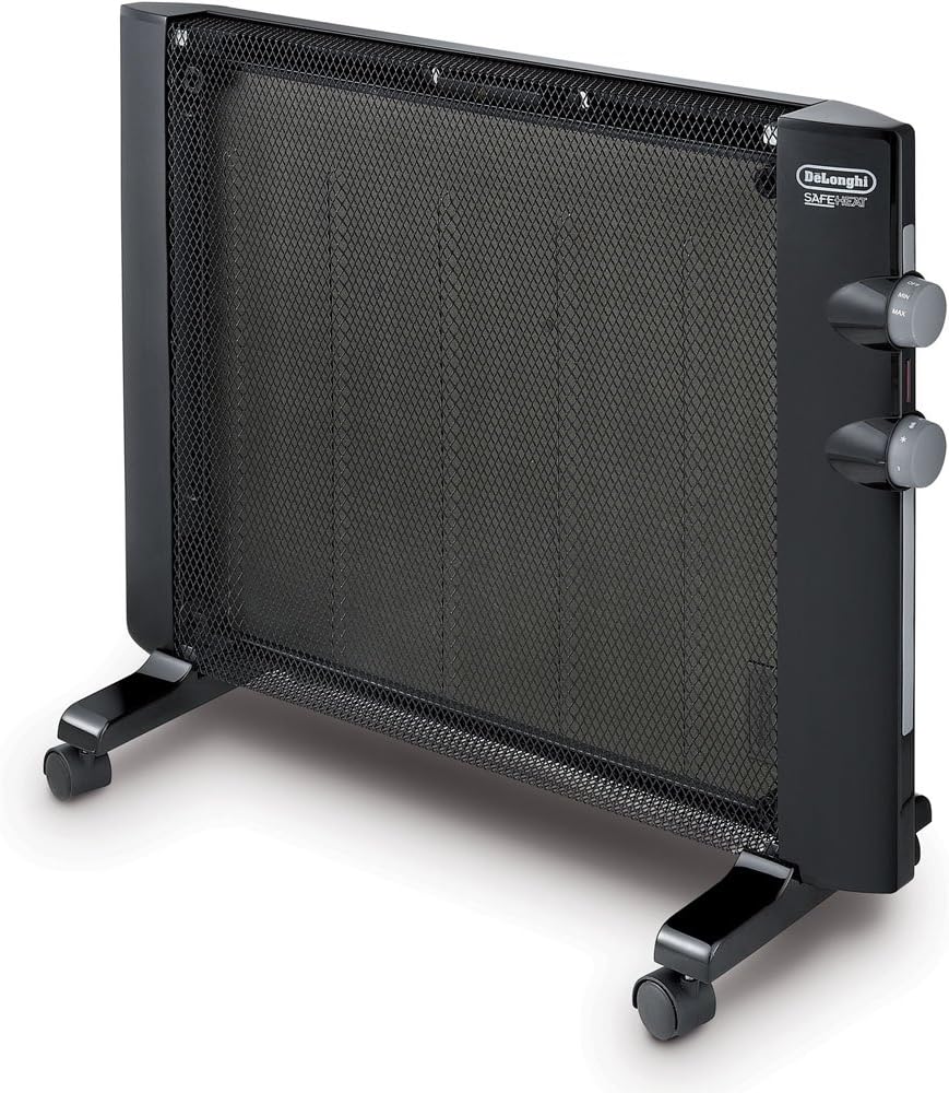 Mica Thermic Panel Heater, 1500W, Black M65923