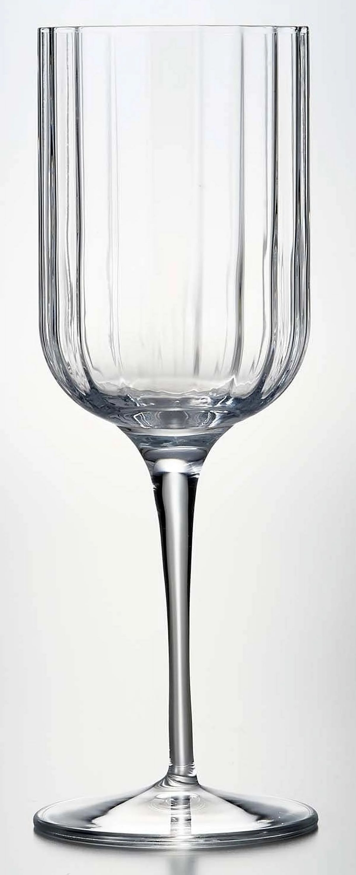 Red Wine Glasses Clear Set Of 4 X379