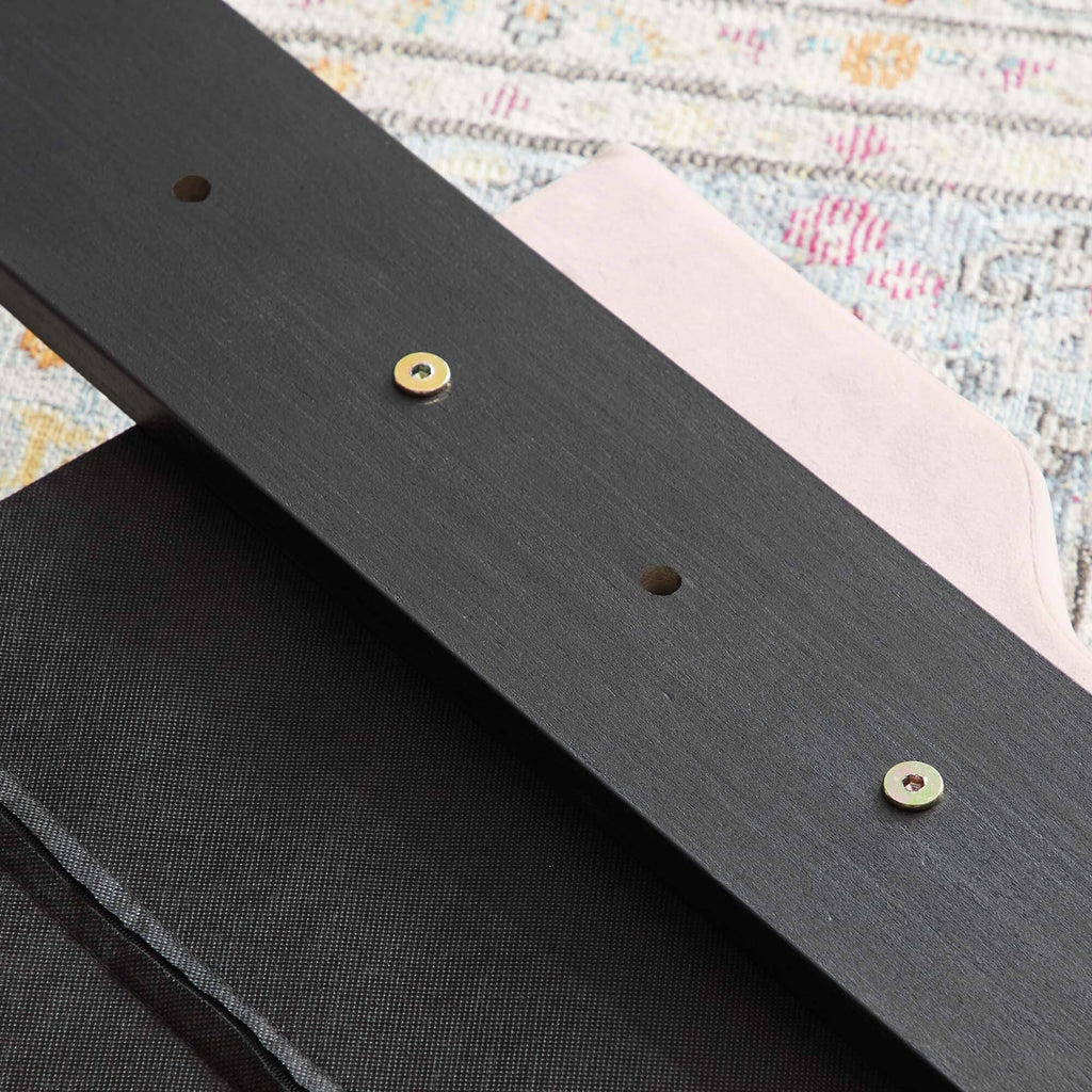 Twin Headboard Charcoal Velvet E96920