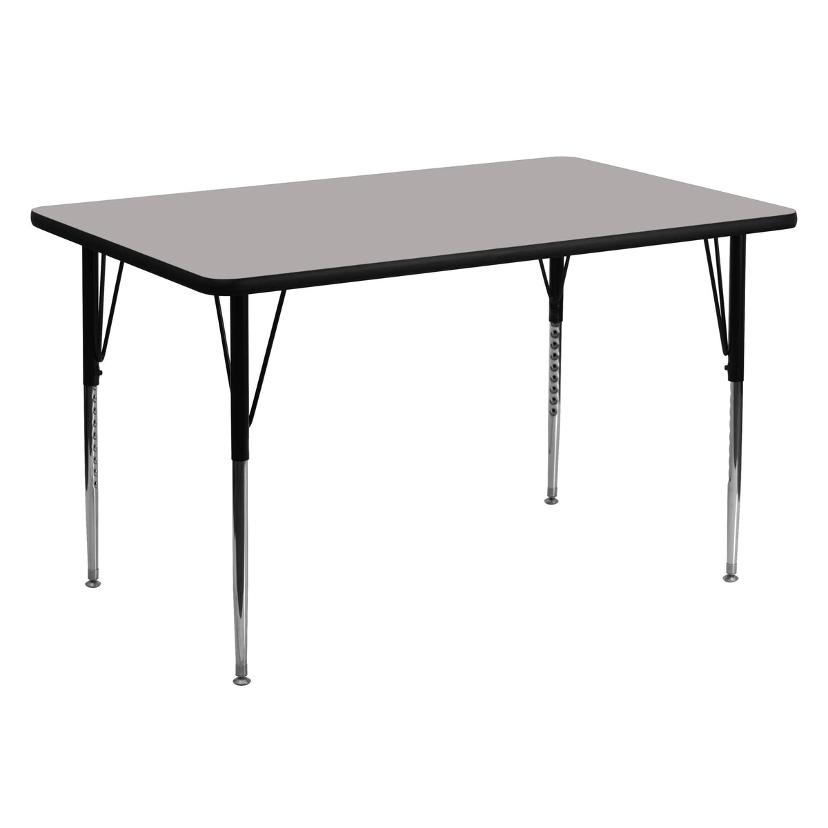 Grey Laminate Rectangular Activity Table F2238