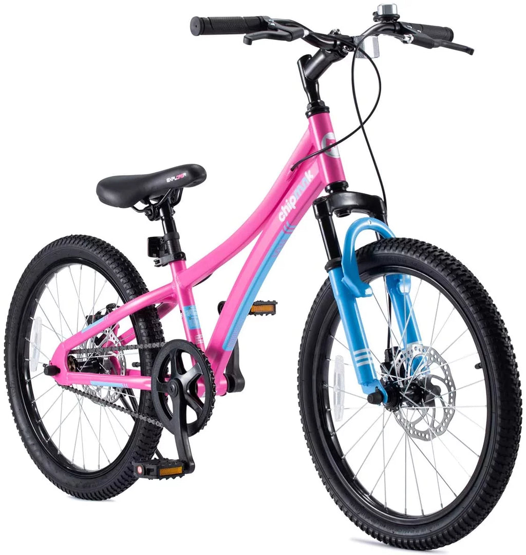20 In. Children's Bicycle, Black and Blue B56341
