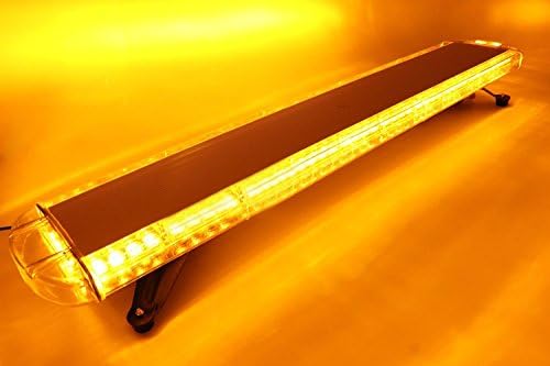 88W LED Flashing Strobe Light 17 Modes Amber White H360