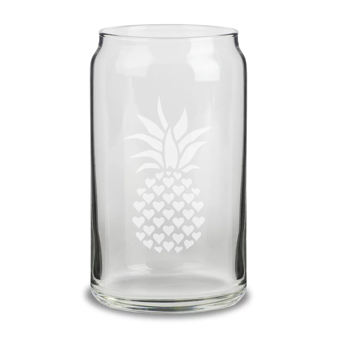 16 oz Beer Can Glass B210412