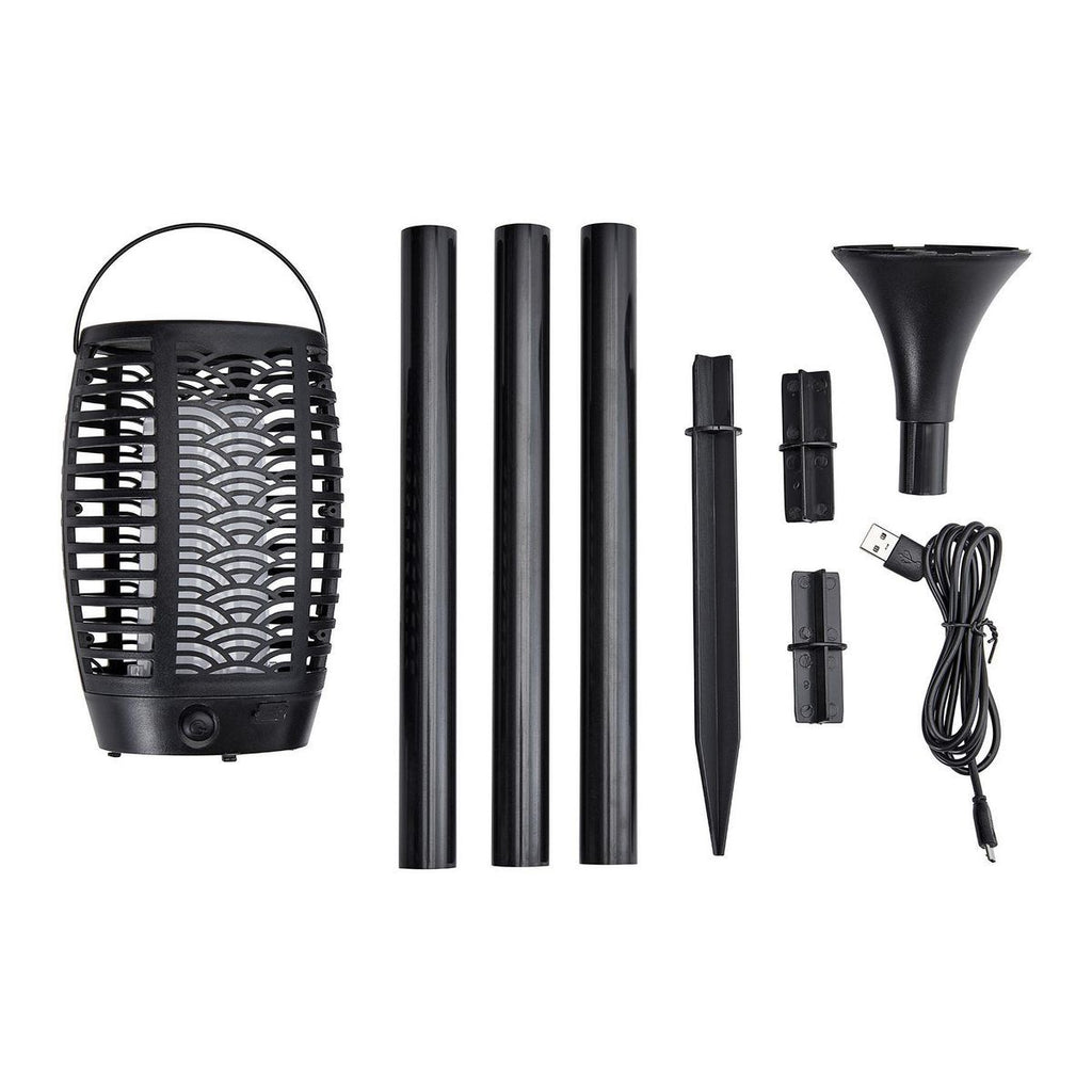 40 in. Solar LED Rechargeable Torch Light U544090