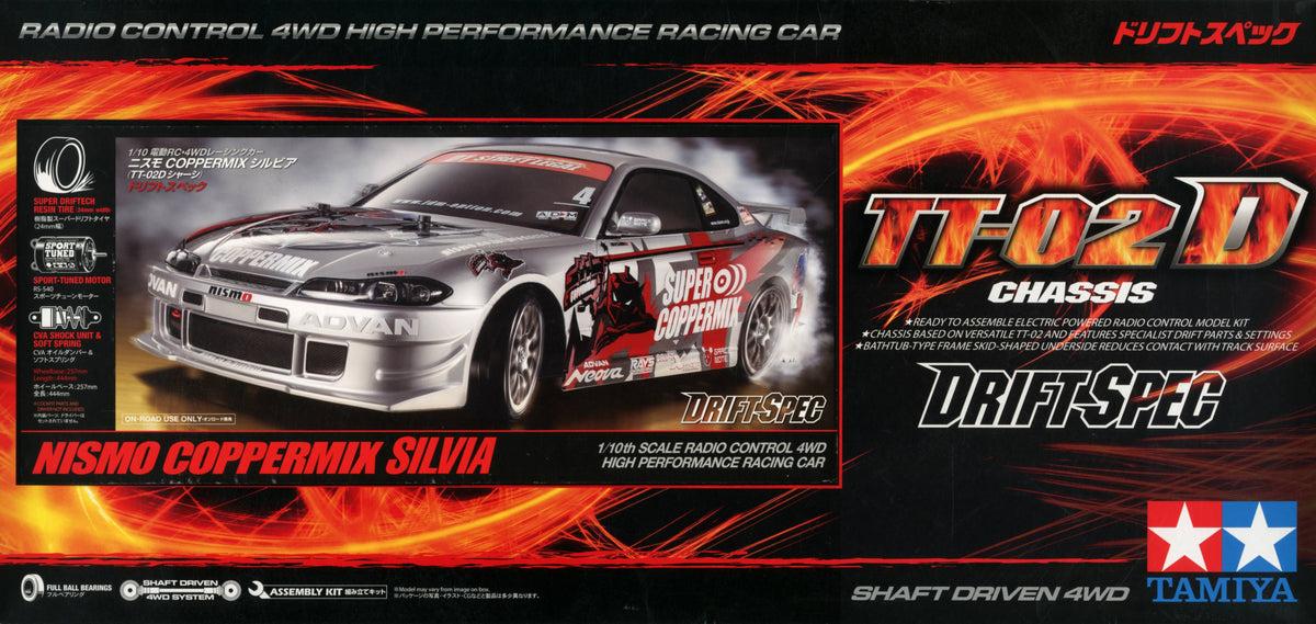 4WD Drift Spec Silvia TT02D R21292