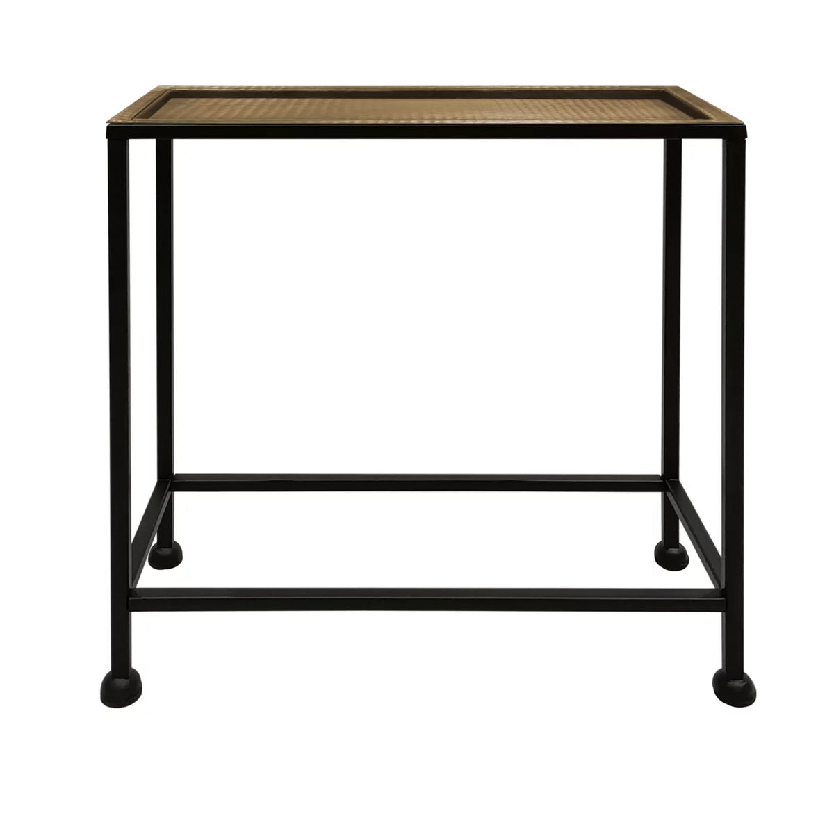 20 Inch Antique Bronze Side End Table M6664