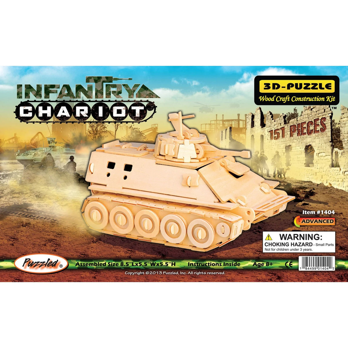 Infantry Chariot 3D Puzzles T34456