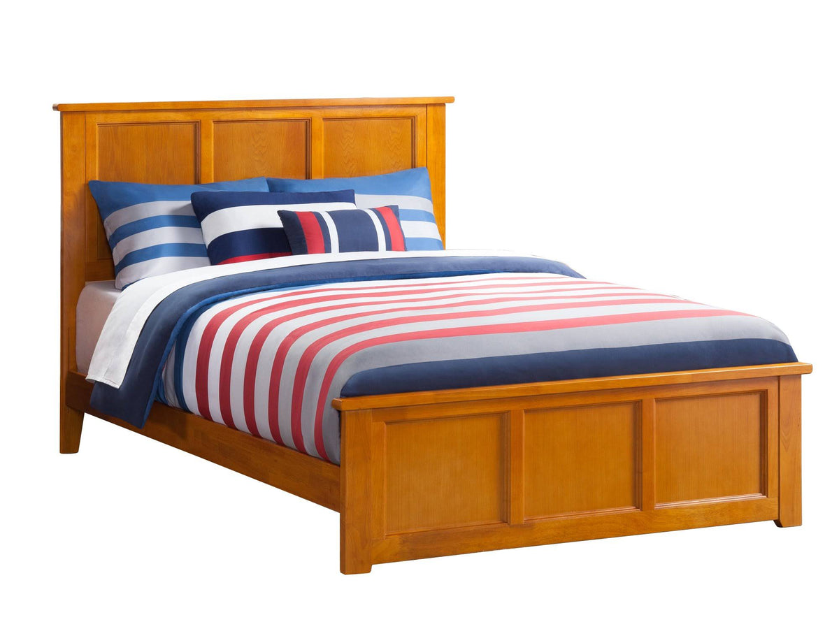 Caramel Latte Full Bed with Foot Board F5125