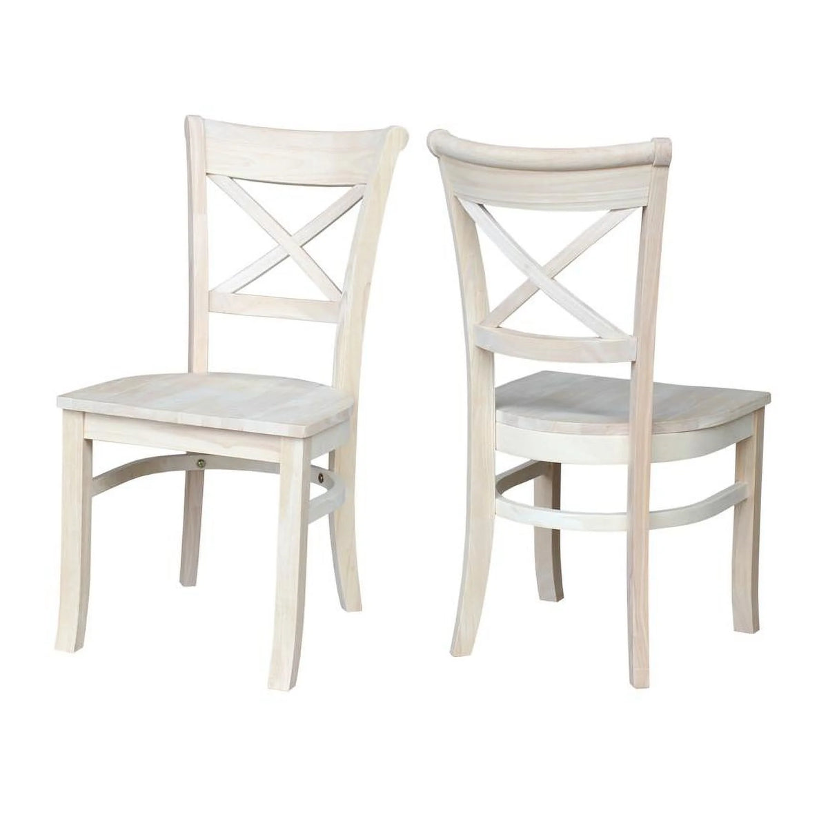 Set of Two X-Back Chairs W784132