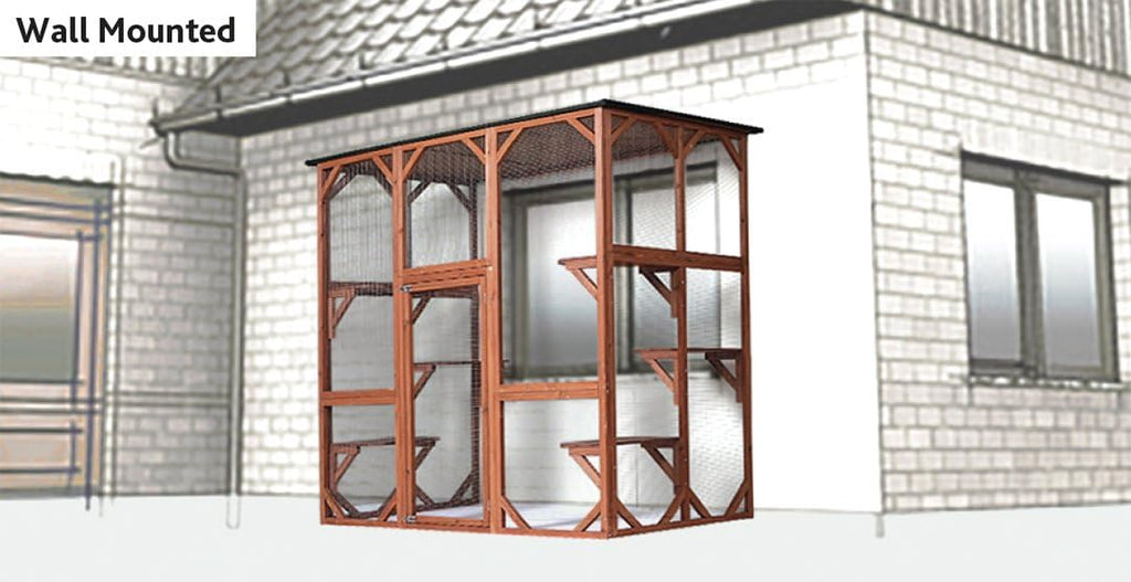 Large Cat Playpen with Platforms S686163