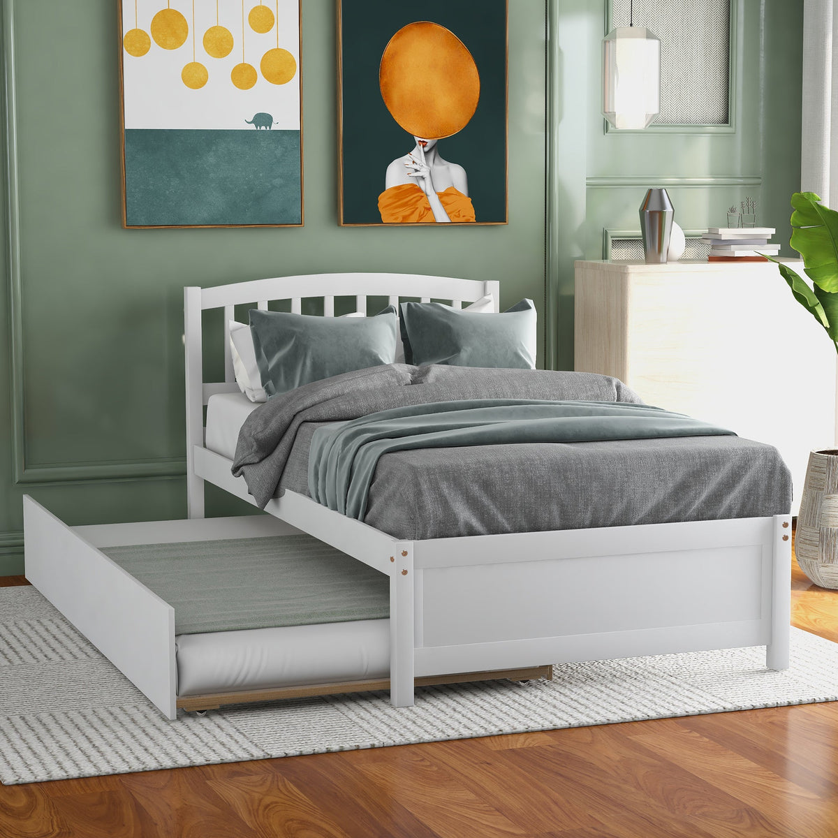 Twin Trundle Bed P284