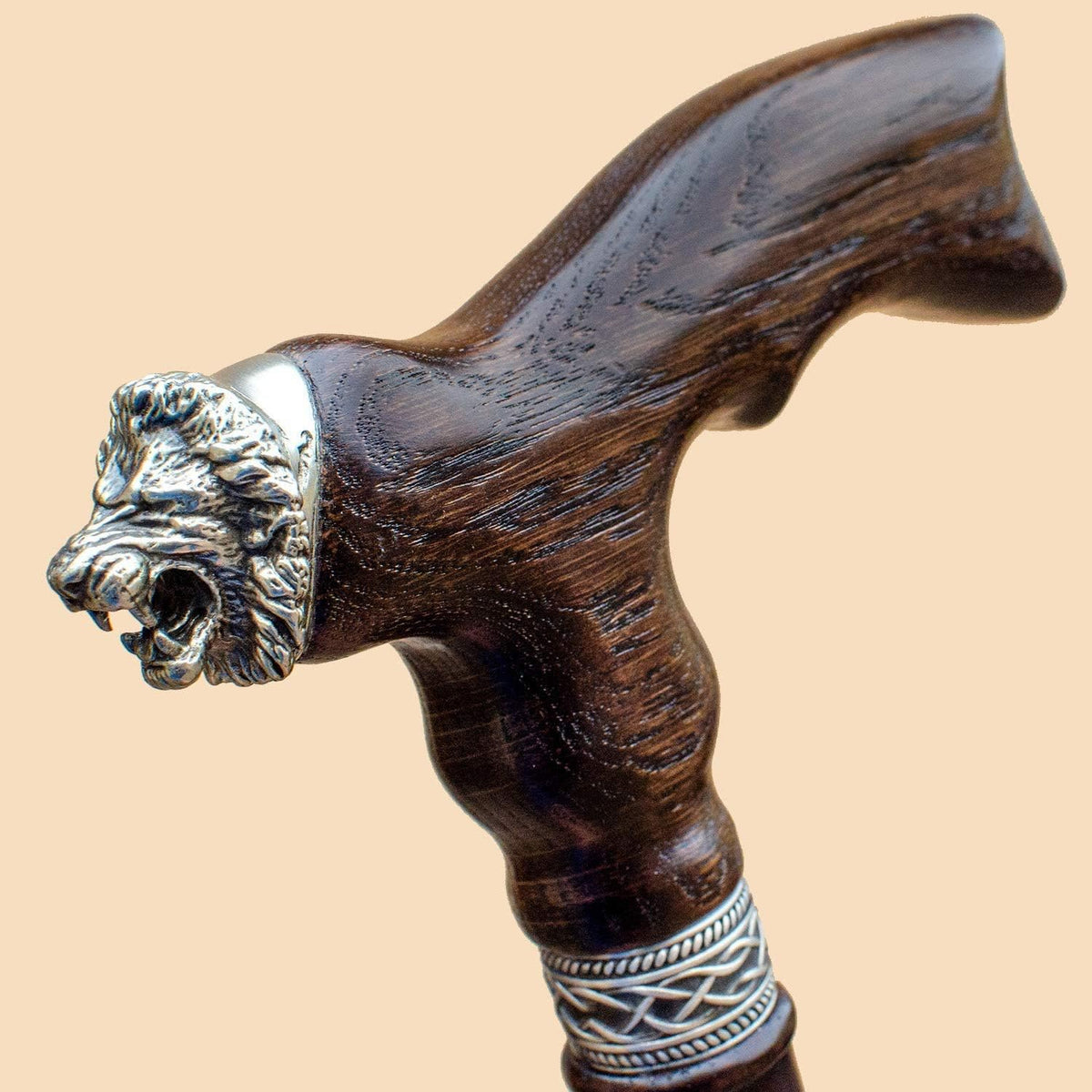 Carved Wood Walking Cane I14895