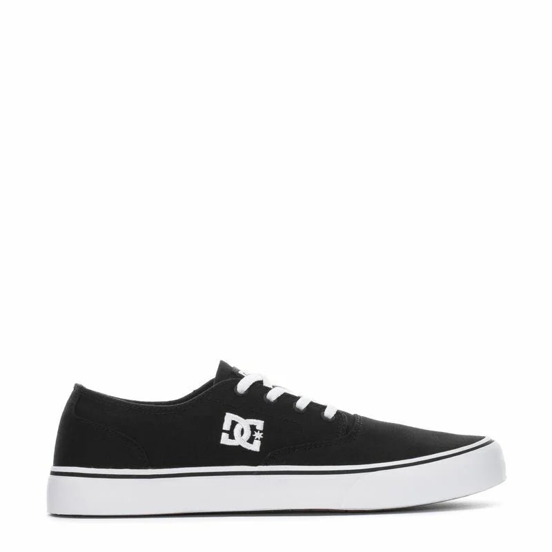 Canvas Skate Trainers Shoes Black White Size 7 A779