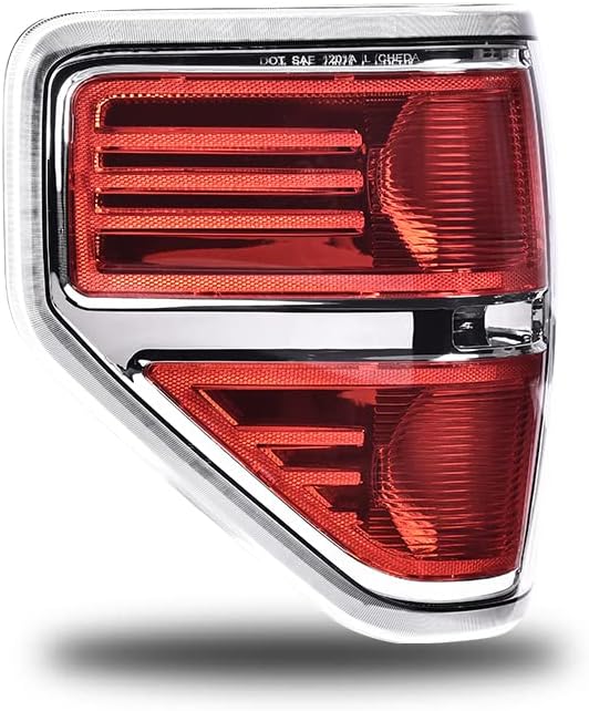 Chrome Trim Tail Lights for Ford F150 D65118