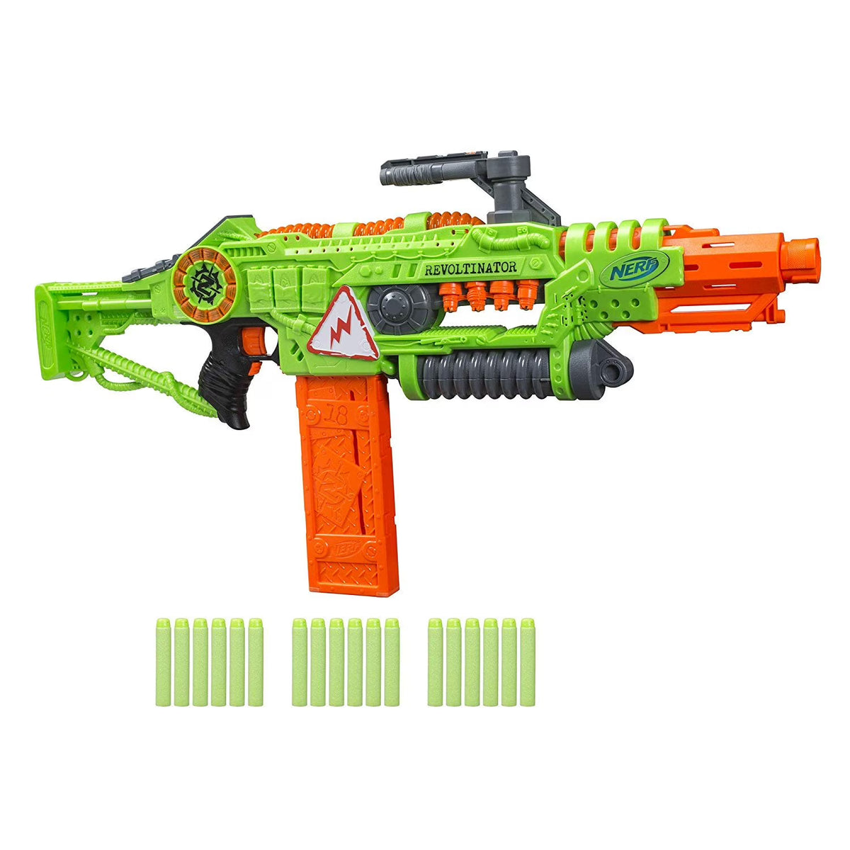 Motorized Toy Blaster with 18 Official Darts B98475