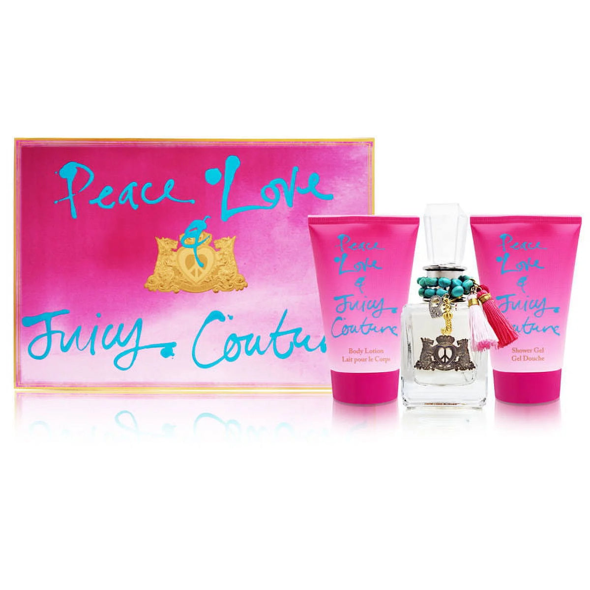 3 Piece Set Includes 1.7 oz Eau de Parfum Spray 4.2 oz Body Lotion 4.2 oz Shower Gel X549143