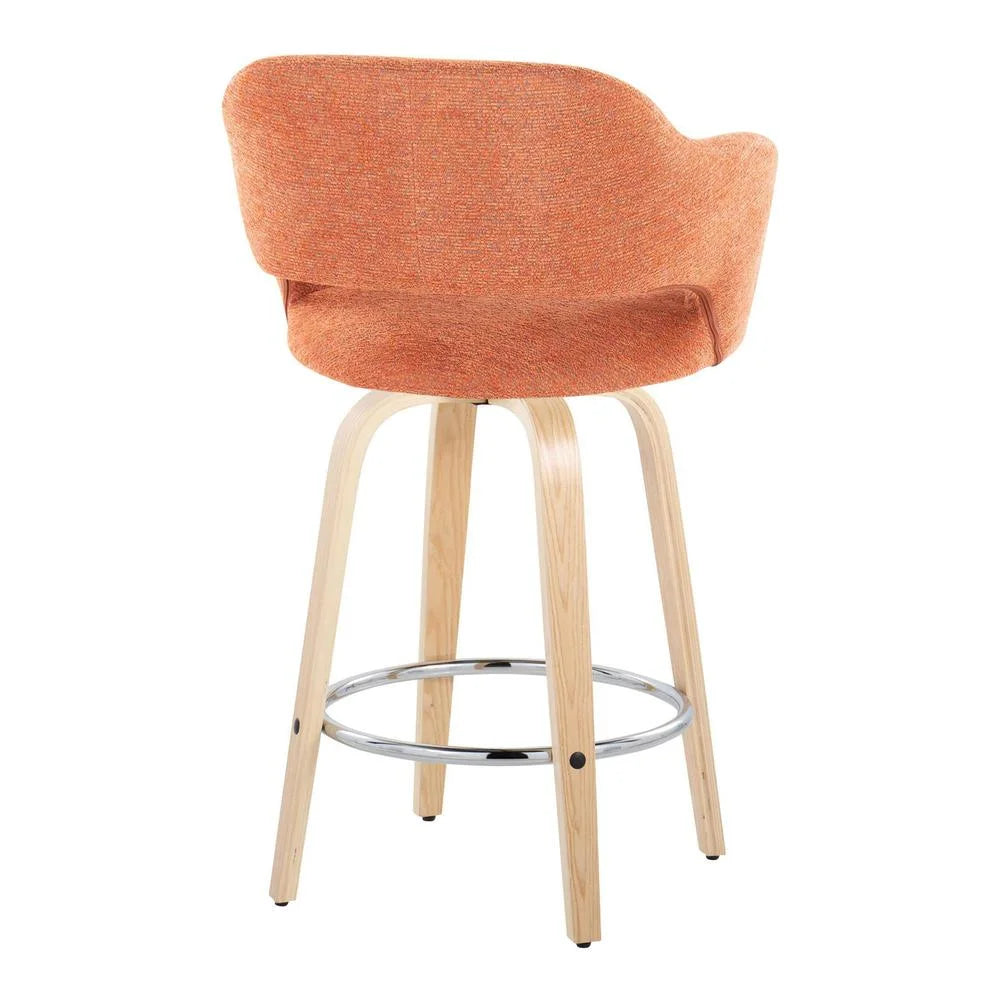 26" Fixed-Height Counter Stool Set of 2 F428