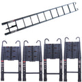 20.3ft Aluminum Telescoping Ladder with 2 Detachable Hooks P40319