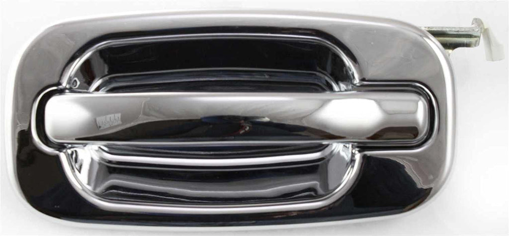 Rear Exterior Door Handle Set of 2 Chrome C721531
