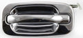 Rear Exterior Door Handle Set of 2 Chrome C721531