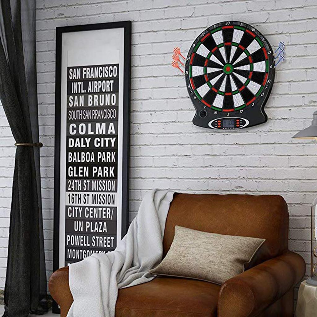 Electronic Darts Target with 6 Safety Darts Z65352