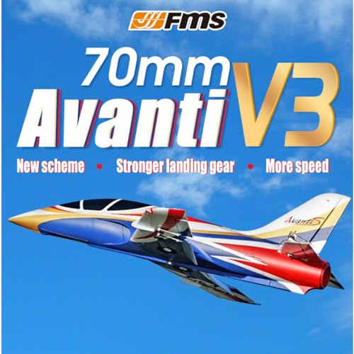 70mm Viper V2 EDF Navy Blue RC Airplanes PNP C834