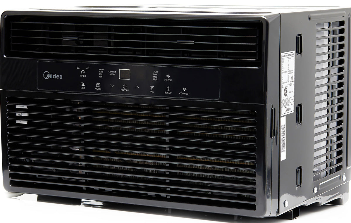 10,000 BTU 115V Smart Window AC with Remote, White Y91298