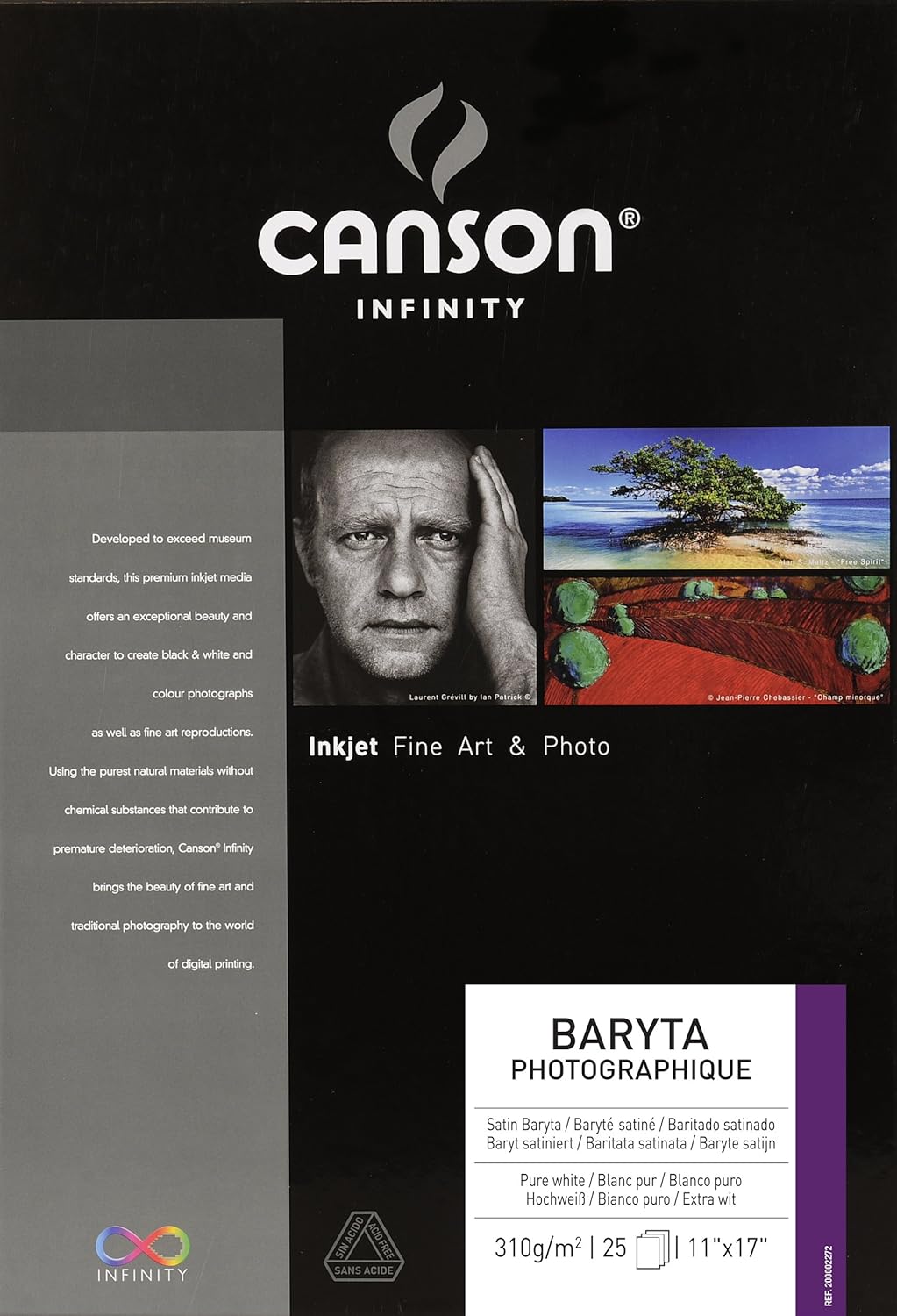 11 x 17 Inch White Inkjet Photo Paper, 25 Sheets O435