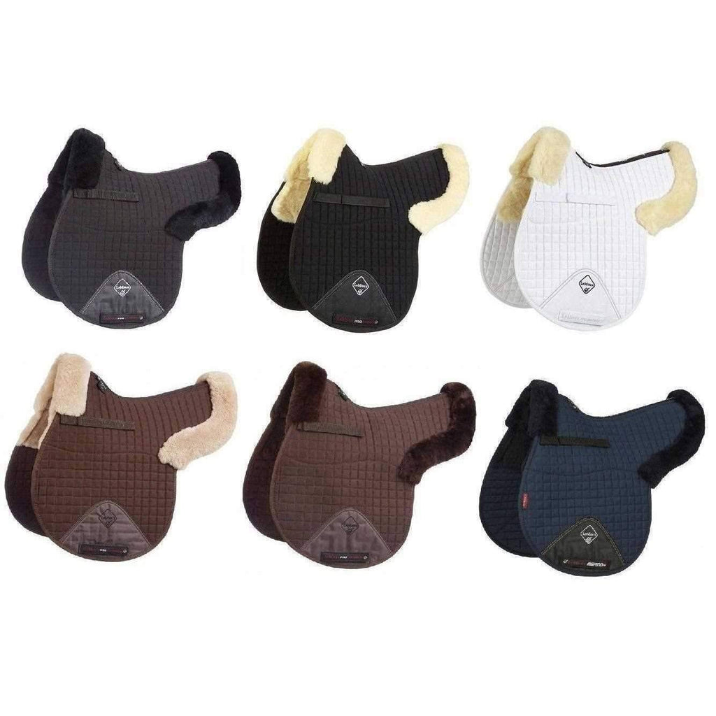 Black Half Lined Lambskin Jumping Numnah J22664