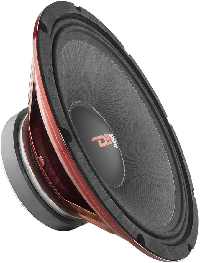 12 Midrange Red Steel Basket 900W Max 300W RMS 8 Ohms Car Speaker G5464