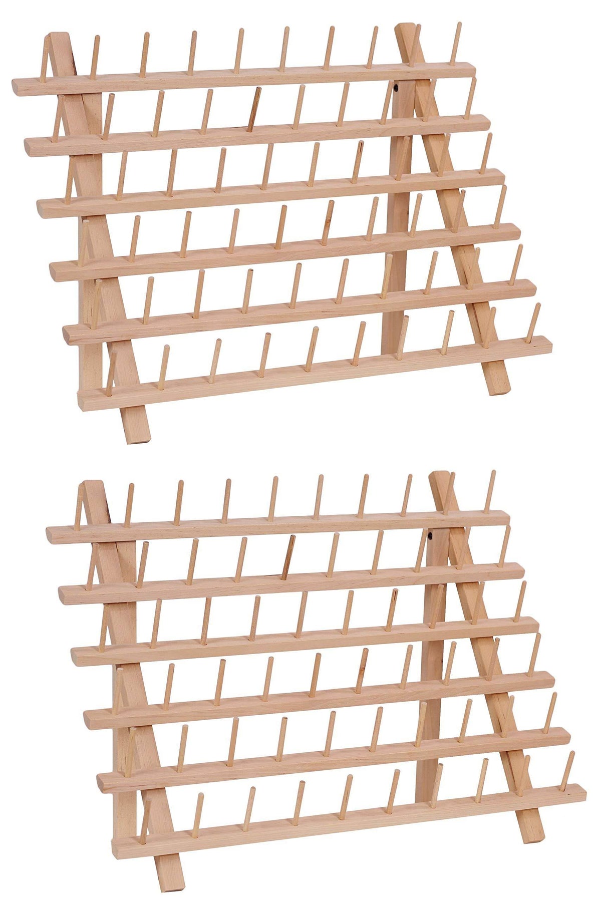 Wooden Thread Rack for Sewing Quilting Embroidery Spools J72502