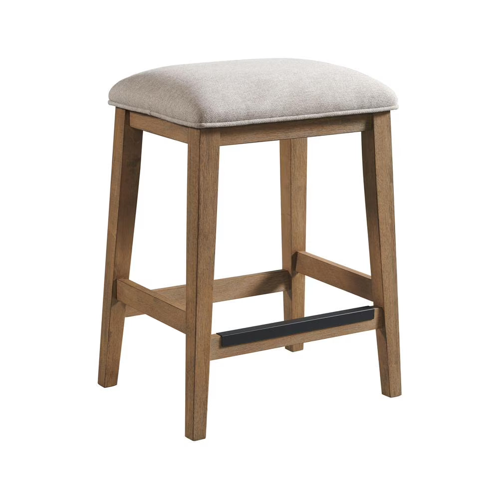 Oak Backless Stool, Set of 2 B7763