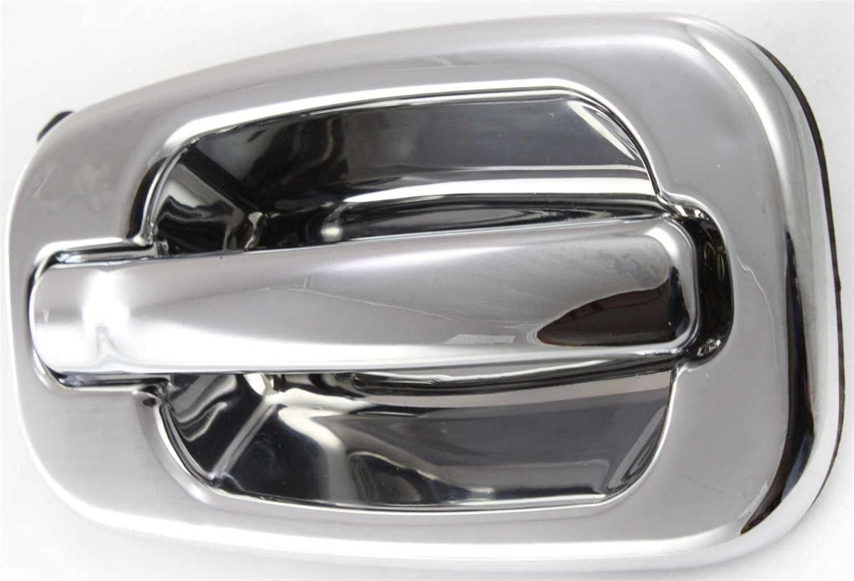 Rear Exterior Door Handle Set of 2 Chrome C721531