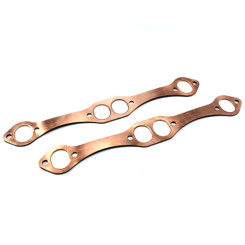 Oval Port Copper Exhaust Gaskets for Chevy SB 327 305 383 J627990