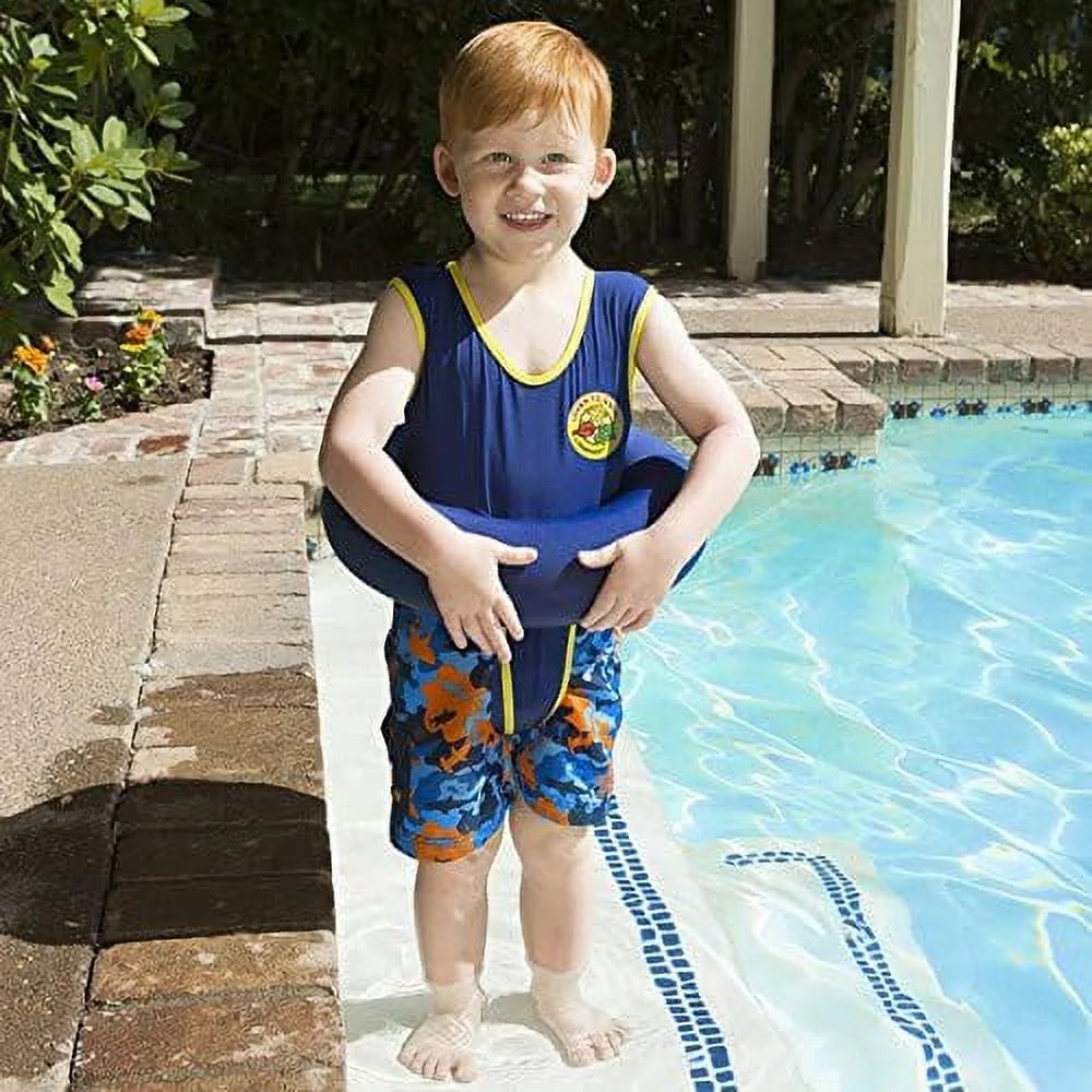 Blue Children's Swimming Vest Trainer W96260