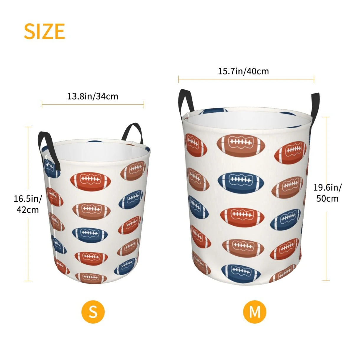 Collapsible 62L Polyester Laundry Basket Q242