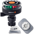 White Tricolor Navigation Light with Mount R894730