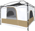 10' x 10' Khaki Camping Inner Tent Square Tent with Full Floor W257387