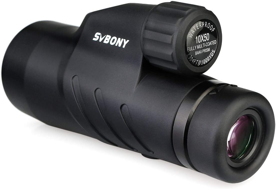 10x50 Waterproof Monocular Telescope with Case P442261