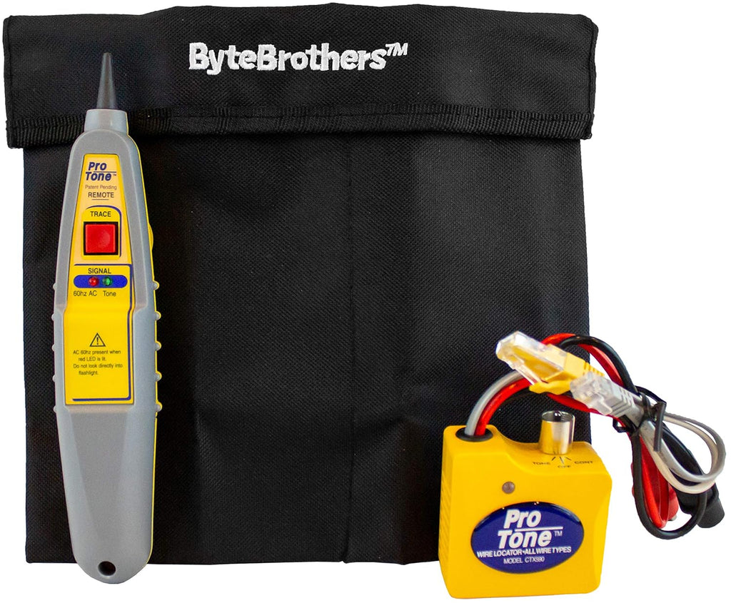 Tone and Probe Wire Tracing Kit with Adjustable Sensitivity J548