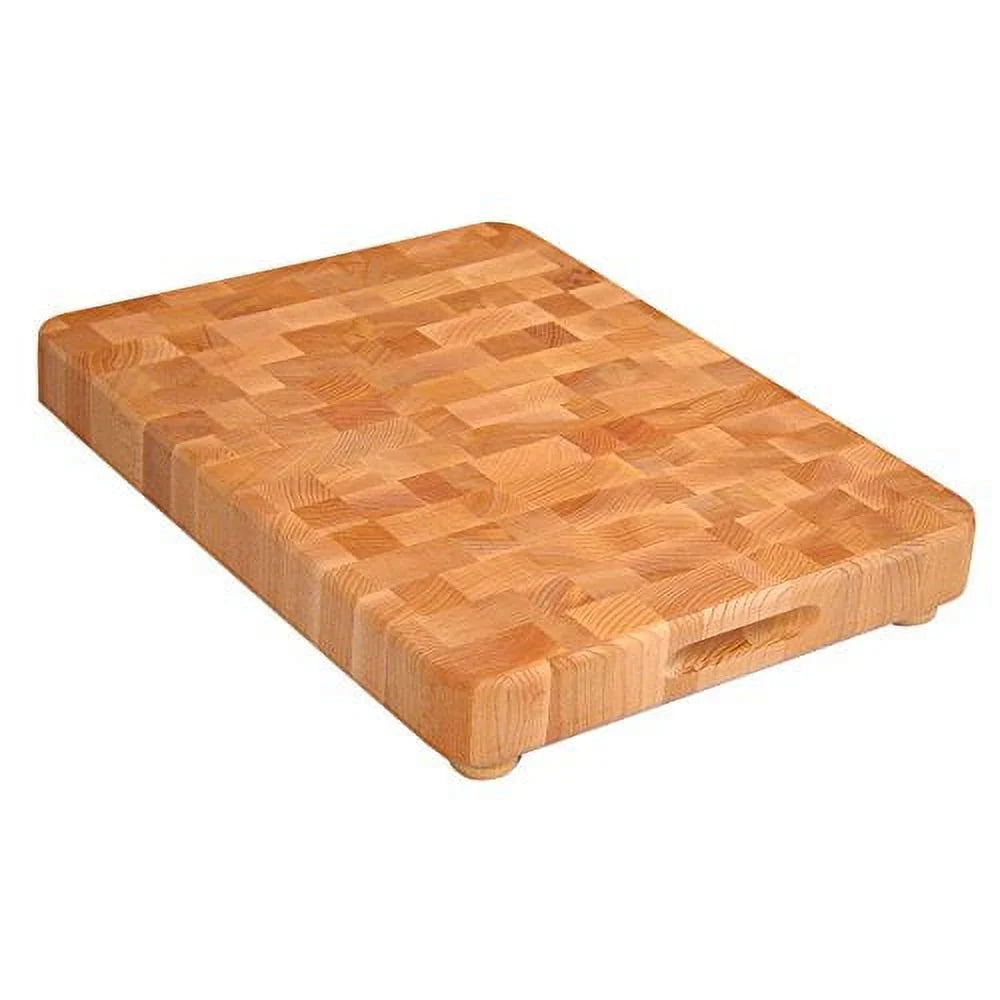 Birch End Grain Cutting Board with Feet M45411